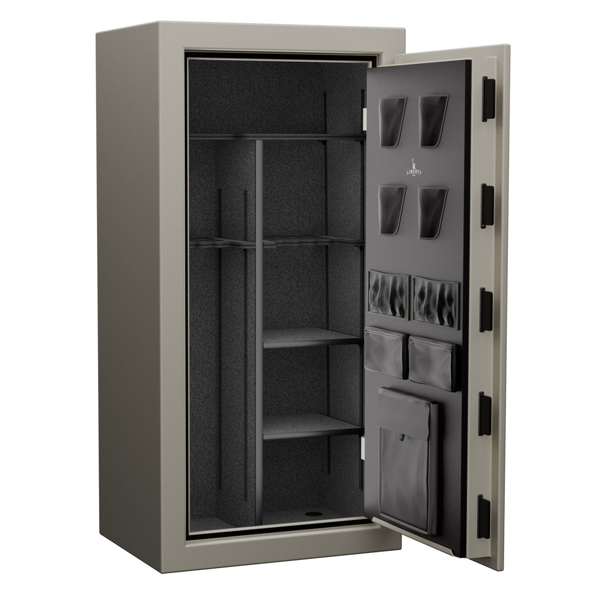 USA Series | Level 3 Security | 60 Minute Fire Rating | 30 | Dimensions: 60.5&quot;(H) x 30&quot;(W) x 22&quot;(D) | Canvas Beige Textured Limited Edition Safe Colors | Electronic Lock - Open Door